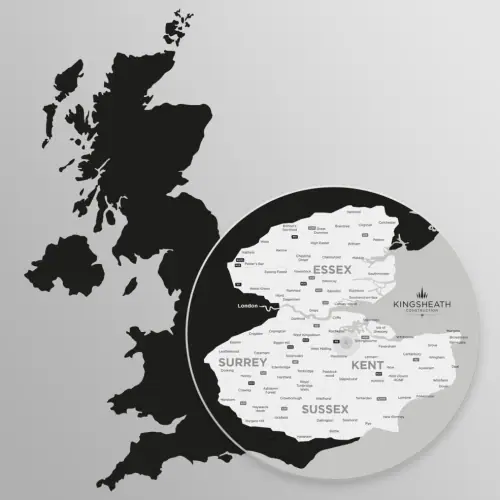 Kingsheath Construction is proud to be a leading groundworks partner for developers and contractors throughout Surrey, Sussex, Kent and the South East