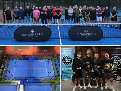 Kingsheath Construction Charity Padel Tournament!